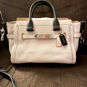 Brand New Leather Coach Tote / Crossbody
